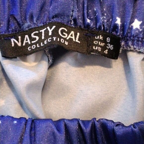 Nasty Gal Satin Pajamas Spacecore - Picture 3 of 9